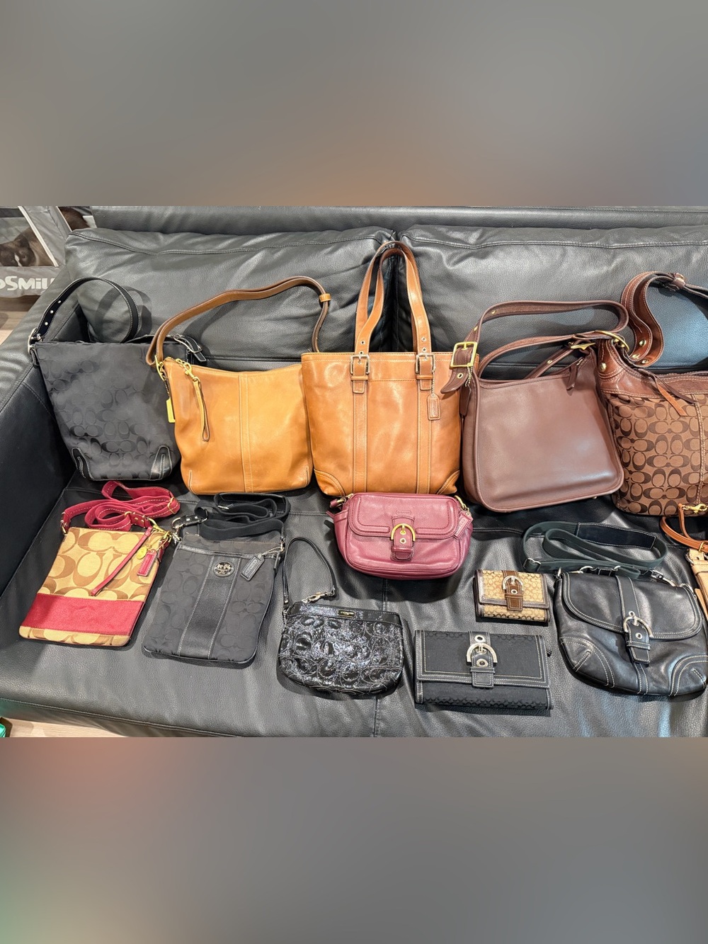 Vintage Old Coach Bags, Wallets, Wristlets - DO NOT BUY. READ DESCRIPTION